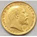 AUSTRALIA 1908 . HALF 1/2 SOVEREIGN . SYDNEY . GOLD